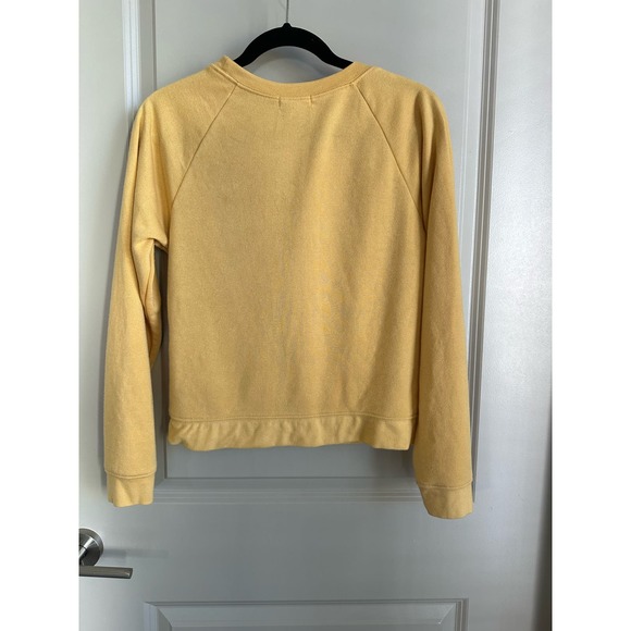 Grayson Threads Good Vibes Soft Cozy Yellow Sweatshirt Sz. XS - Picture 5 of 7